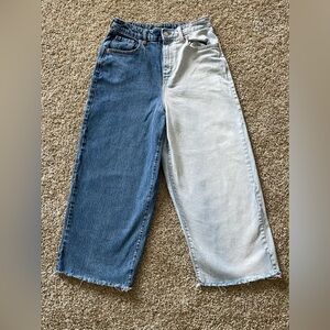 Wild fable split dye jeans